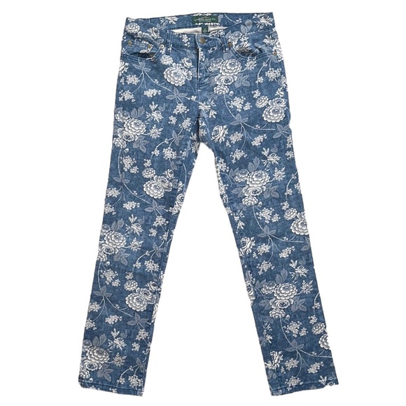 Ralph Lauren Denim - Vintage Ralph Lauren Jeans Floral Denim 2